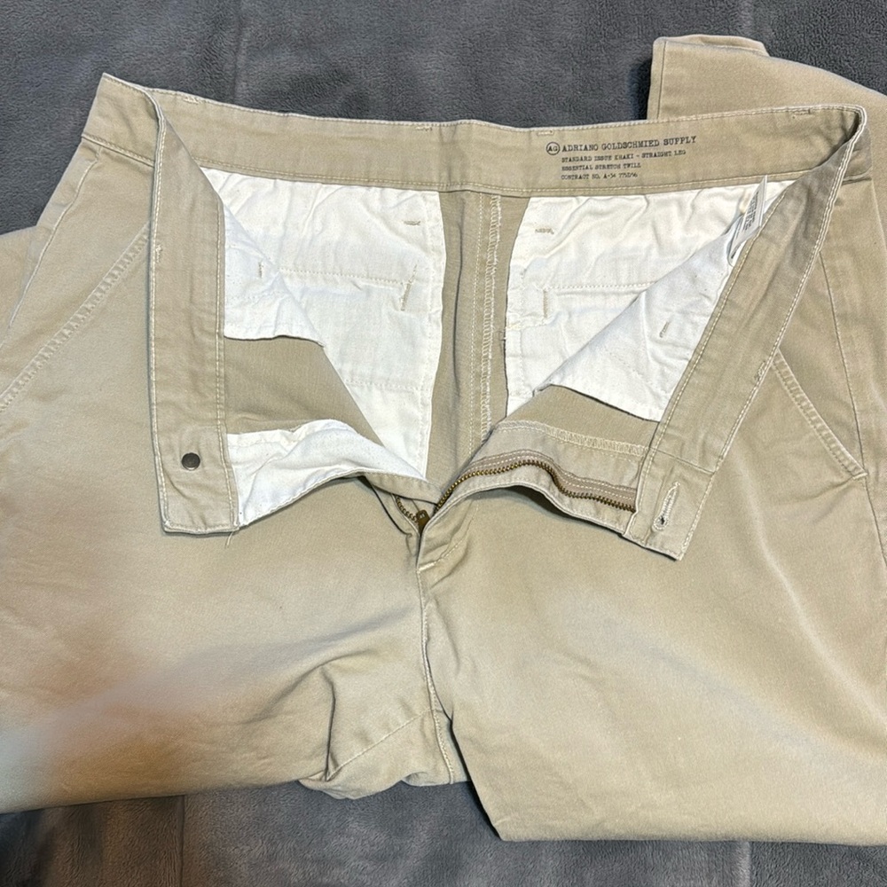 Men’s Adriano Goldschmied Supply Khaki Pants